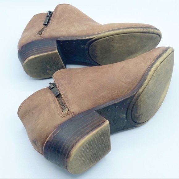 Lucky Brand Burklee booties leather ankle boots - Picture 8 of 8